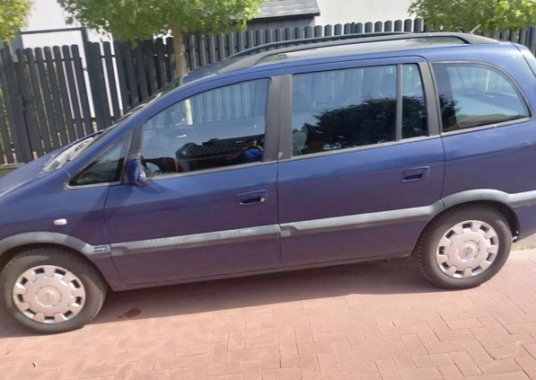 Opel Zafira cena 4300 przebieg: 245400, rok produkcji 2003 z Łódź małe 154